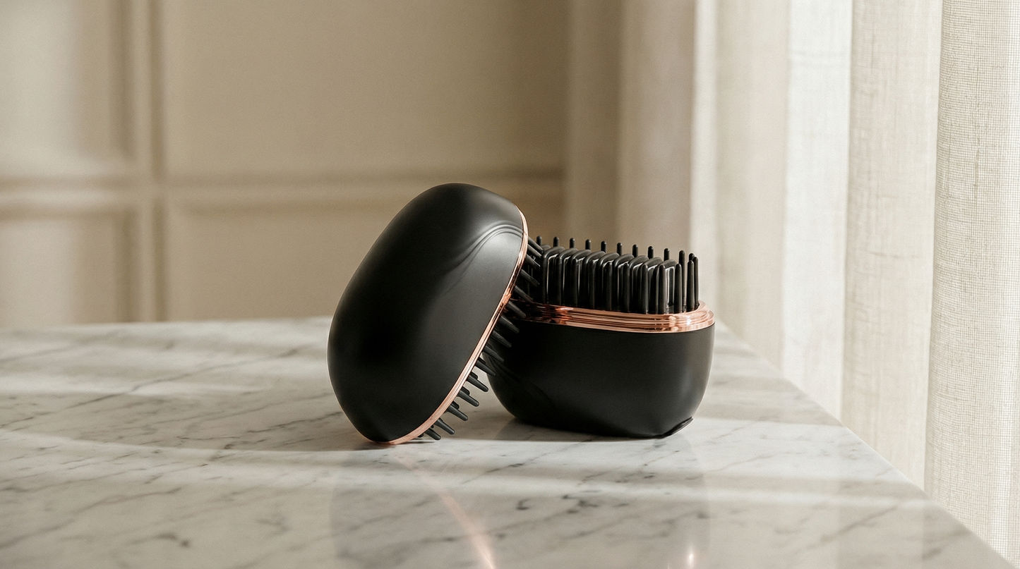 Portable Mini Cordless USB Rechargeable Hair Straightener & Heat Brush